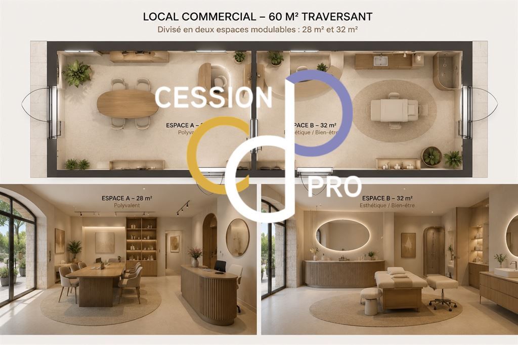 Location Commerce Nîmes 30900 Route de Montpellier